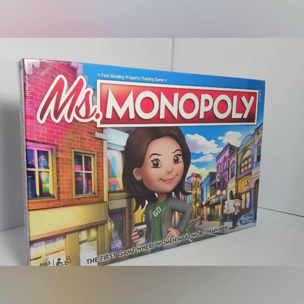Ms. Monopoly Hasbro Board Game Family Games